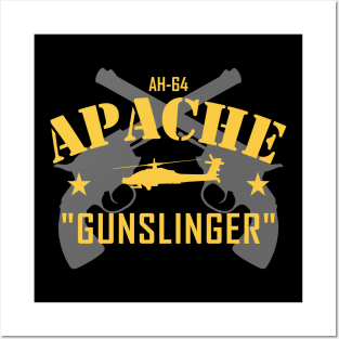 AH-64 Apache Gunship Posters and Art